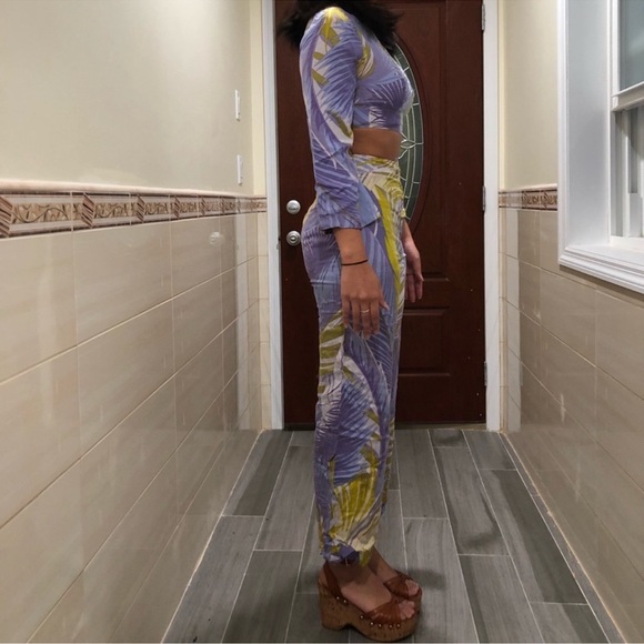 🎀Germaine & Jane Vintage French Silk Set — Made in France (likely 1960s–70s) - Picture 7 of 13